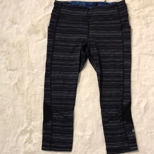 Like new Lululemon capri, size 10.